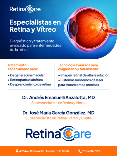                                                                                             • Retinología
• Enfermedades de los Ojos
• Enfermedades Mácula
• Cirugía Retina
• Enfermedades Vítreo
• Tratamientos con Rayos Láser
• Operaciones de los Ojos con Rayos Láser
                                                                                    