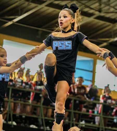                                                                                             • Academia de cheerleading
• Clases de cheerleading
• Gimnasia para atletas de cheerleading
• Clases privadas de gimnasia
• Entrenamiento para competencias de cheerleading
• Desarrollo técnico para atletas
• Programas para niños, jóvenes y adultos
                                                                                    