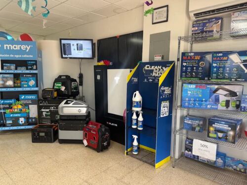                                                                                             • Venta, reparación e instalación de generadores eléctricos
• Mantenimiento de generadores
• Battery Backup
• Sistemas de respaldo de energía
• Cámaras de seguridad
• Limpieza de placas solares
• Sellado de Techos
                                                                                    