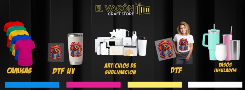                                                                                             • Impresión DTF y DTF UV.
• Creación de stickers promocionales.
• Diseño e impresión de banners, D-boards y roll-ups.
• Personalización de camisas.
• Personalización de vasos.
• Impresión
                                                                                    