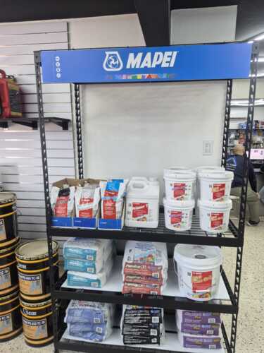                                                                                             • Selladores e impermeabilizantes para techos
• Sistemas de sellado Clever Polymers
• Sellador acrílico Roof Armor
• Productos para reparación de grietas y fisuras
• Grieta FIX para superficies de concreto
• Cemento estructural y materiales de construcción
• Productos Rapid Set para construcción y reparación
• Microcemento decorativo para pisos, paredes y topes
• Texturas y acabados para paredes
• Productos AMBIENCE, Loggia y SURECRETE
• Herramientas Milwaukee, Bosch y Hilti
• Máquinas de presión y accesorios Barena
• Brochas, motas y accesorios para aplicación
• Productos para limpieza de paneles solares
                                                                                    